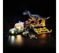 Juego de luces LED para Lego 76966 Dinosaurio Missions: Allosaurus Transport Truck (no Lego), juego de iluminación decorativa para Lego Dinosaur Missions: Allosaurus Transport Truck
