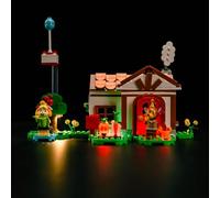 Juego de luces LED para Lego 77049 Isabelle's House Visit (no Lego), juego de iluminación decorativa para Lego Animal Crossing Visita de Melinda Juguetes creativos