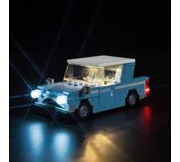 Juego de luces LED para Lego Flying Ford Anglia, iluminación decorativa para Lego 76424