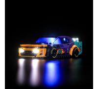 Juego de luces LED para Lego NASCAR Next Gen Chevrolet Camaro ZL1, iluminación decorativa para el 76935
