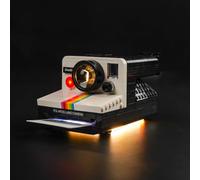 Juego de luces LED para Lego Polaroid OneStep SX-70 Camera 21345 (no Lego), juego de iluminación decorativa para Lego Polaroid OneStep SX-70 Camera Juguetes creativos