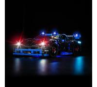 Juego de luces LED para Lego Porsche GT4 e-Performance Race Car (no Lego), juego de iluminación decorativa para Lego 42176 Porsche GT4 e-Performance Race Car juguete creativo - Versión estándar