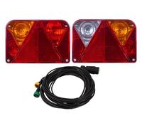Juego de luces: luces traseras DOBPLAST + arnés MANTES 7m 7-PIN