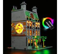 Juego de Luces para Lego 76218 Sanctum Sanctorum Building Set with Doctor Strange, BrickBling Mando a Distancia LED Set de iluminación Compatible con Marvel Sanctum Sanctorum (sin Modelos Lego)