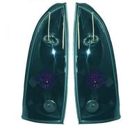 Juego De Luces Traseras Claras Negras Para Ford Focus 98-04