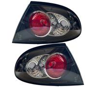 Juego De Luces Traseras Claras Negras Para Mazda 323 F Typ:BA 94-98
