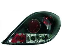 Juego De Luces Traseras Claras Negras Para Peugeot 207 06-12