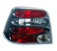 Juego De Luces Traseras Claras Negras Para VW Golf IV 4 Puertas 97-03