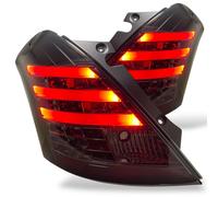 Juego De Luces Traseras De Cola Claras Ahumadas Negras Para Suzuki Swift 2010-17