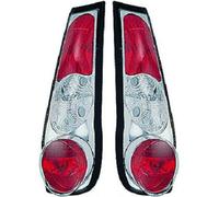Juego De Luces Traseras De Cola Claras De Cromo Para Fiat Punto 1993-99