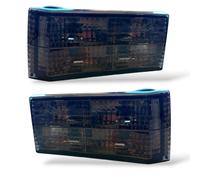 Juego De Luces Traseras De Cristal Negro Para VW Golf I 17 155 74-93