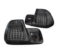 Juego De Luces Traseras LED Claras Negras Para BMW E46 Sedán 98-01