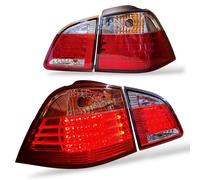 Juego De Luces Traseras LED E61 Touring BMW 2004-2007 Rojo Transparente