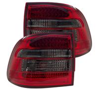 Juego De Luces Traseras LED Rojas Negras Para Porsche Cayenne 03-06