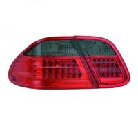 Juego De Luces Traseras LED Transparentes Rojas Negras Para Mercedes C208 97-02