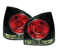 Juego De Luces Traseras Negras Para VW Polo 05-09 9N3