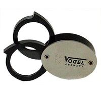 Juego de lupas de precisión con aumento variable y lentes intercambiables, ideal para trabajos de detalle y hobbies como la filatelia o la restauración.