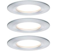 Juego De Luz Empotrada Para Baño Paulmann 93498 Nova LED 18W IP44 Aluminio
