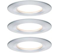 Juego De Luz Empotrada Para Baño Paulmann 93498 Nova LED 18W IP44 Aluminio