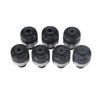 Juego de M3-M12 ISO/DIN/JIS GT12 de 19mm, mandriles, soporte de herramientas for máquinas neumáticas con protección contra sobrecarga, 7 Uds. (Size : JIS-7Pcs)