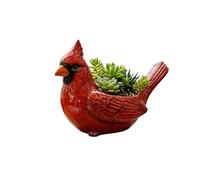 Juego de maceta para exteriores genérico - Resin Funny Bird Decorative Planter System, Small Indoor Planta Pot Kit, Garden Patio Porch Home Office Use, Farmhouse Pathway Seedling Gardening Display
