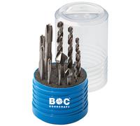 Juego de Macho de Roscar M4-M10 HSS para Acero Broca Y 2 Avellanador,