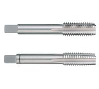 Juego de machos UNF DIN 2181 HSS rectificados, ideales para roscado manual en metal, plásticos y reparaciones.