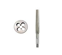 Juego de machos y matrices métricos HSS, 2 uds., mano derecha, TR12/TR14/TR16, Kit de roscado de rosca trapezoidal(TR14x3 Right)