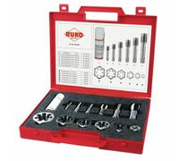Juego de Machos y Terrajas para Roscar RUKO Acero de alta velocidad (HSS)