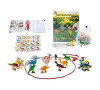 Juego De Magnético | Juego De De Con 20 Peones En Forma De Dinosaurio | Juegos De Mesa De Viaje Familia Actividades Al Aire Libre Y En Interiores Aula Escuela Y Mesa