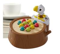 Juego De Magnéticos,Juego Magnético de Aprendizaje Infantil con Pájaro Carpintero y - Pájaros de Juguete para Niños y Niñas,para el Desarrollo de Niños y Niñas Práctica de Pensamiento y Entrenamiento