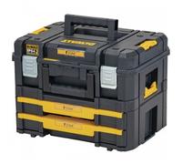 Kit maleta multiusos + doble cajonera IP54 Dewalt DWST83395-1