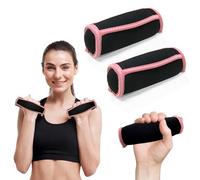 Juego de mancuerna Pesos Fitness para Casa, Juego de 2 Mancuernas de 0,5 kg, Adecuadas para Fitness, Correr, Ejercicio en Casa, para Hombres y Mujeres