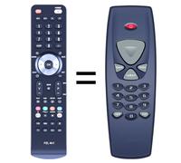 Juego de mandos a distancia de repuesto para Nokia Mediamaster 9470S 9470 | No requiere configuración, totalmente funcional, sensible