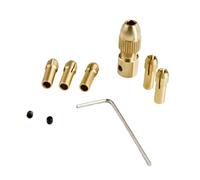 Juego De Mandril Con Adaptador Taladro Tuerca 0 5-3mm Pequeño Adaptador Broca Eléctrica Para Herramienta Rotativa Portabrocas Eléctrico 6 Uds.