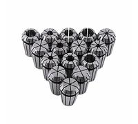 Juego de Mandril con Resorte ER20 de 15 Piezas de 1 a 13 Mm para Herramienta de Torno de Fresado CNC y Máquina de Grabado de Sujeción de Trabajo