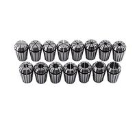 Juego de Mandril con Resorte ER20 de 15 Piezas para Máquina de Grabado CNC y Herramienta de Torno de Fresado de 1-13 Mm