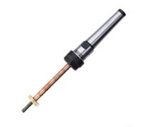 Juego de mandril de madera de acero de alta velocidad con longitud de onda ajustable para mandriles de torno y sistemas de alimentación, cono o configuración de vástago recto (mango cónico)