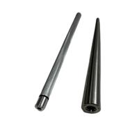 Juego de mandril ergonómico de reparación de trompeta con varilla de metal para mantenimiento y alineación de instrumentos, barra de reparación de instrumentos de latón