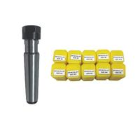 Juego De Mandril Manguito Cónico Con Resorte ER16 + Soporte Herramienta MT ER MTA MTB, Cortador Fresado, Abrazadera Cilíndrica Husillo Para Máquina Grabado(MTB1-ER16(12PCS))
