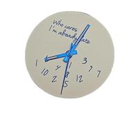 Juego de manecillas Blue Log modificadas + esfera de reloj de 28,5 mm. Esferas de reloj DIY. Compatible con el movimiento NH35/4R36. ¿A quién le importa? Ya es tarde. Accesorios.(30Blue hands no Date)