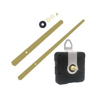 Juego de manecillas y motor de reloj de metal, mecanismo de cuarzo silencioso, juego de repuesto para bricolaje, reparación de relojes de pared, piezas de decoración del hogar