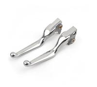 Juego de manetas Freno y Embrague para Harley para Sportster Iron XL XR 883 1200 XVC XL883 XL883N (2004-2023) Palanca de Freno de Motocicleta(Prata)