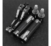 Juego De Manetas Freno Y Embrague Para Motocicleta Con Puños Para Manillar Para YAMAHA NMAX155 N-MAX155 2015-2024 Extremos Manetas Freno Embrague Para Motocicleta Manillar