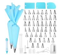 Juego de mangas pasteleras con boquillas para cupcakes, galletas, decoración de pastelería