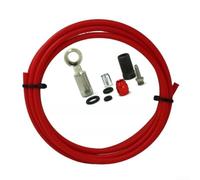 Juego de manguera de freno trenzada de 2 metros para código Sram para nivel Rsc para Tlm Re para bicicletas Rs, línea de goma sintética de alta resistencia con púas de metal y aceitunas, kit completo