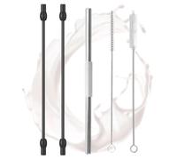 Juego de manguera de leche automática compatible con Siemens Eq6 plus S700, fácil de limpiar, manguera de leche de repuesto y juego de cepillos, para cafeteras automáticas Siemens EQ6/EQ7 y Bosch