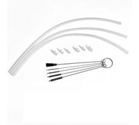 Juego De Manguera De Tubo De Leche Con Cepillo De Manguera De Conectores De Espuma, Compatible Con Jura, Accesorio For Máquina De Café Completamente Automática(Set B with HP3)