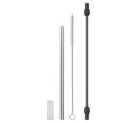 Juego de manguera espumadora de leche, kit de tubo de máquina de café, accesorio de limpieza compacto de acero inoxidable de silicona, paquete de piezas de de bebidas resistente al calor