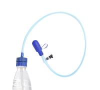Juego de manguera para botella de agua - de manguera de agua de calidad alimentaria | Adaptador de botella de mochila, conector de manguera flexible portátil para senderismo, camping, fitness